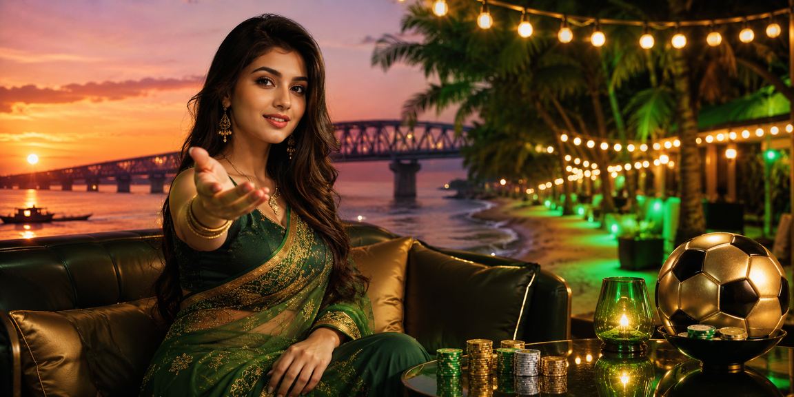 কক্সবাজার সমুদ্র সৈকতে বসে মোবাইলে বেটিং রিবেট বোনাস দেখছেন একজন তরুণ